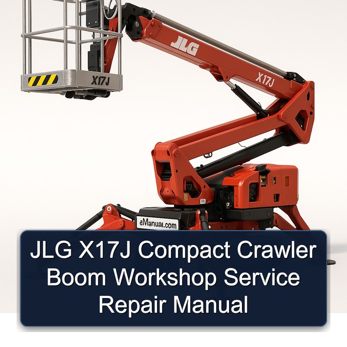 JLG X17J Kompakt Raupen-Arbeitsbühnen Werkstatt-Service-Reparaturanleitung