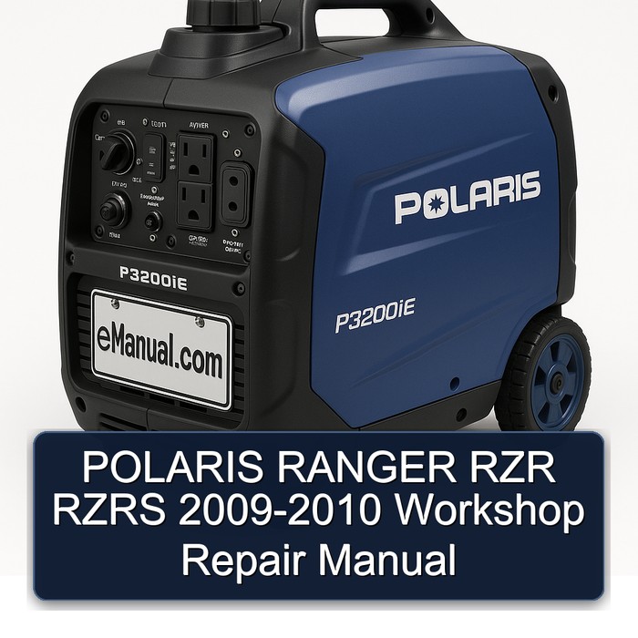 POLARIS RANGER RZR RZRS 2009-2010 Workshop Repair Manual