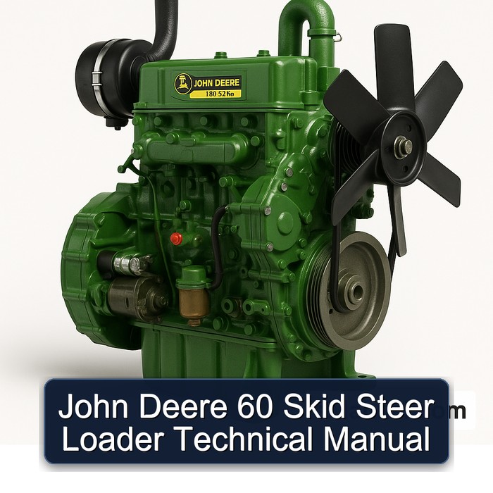John Deere 60 Skid Steer Loader Technical Manual