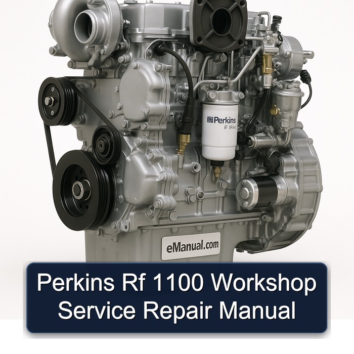 Manual de Servicio y Reparación Perkins RF 1100