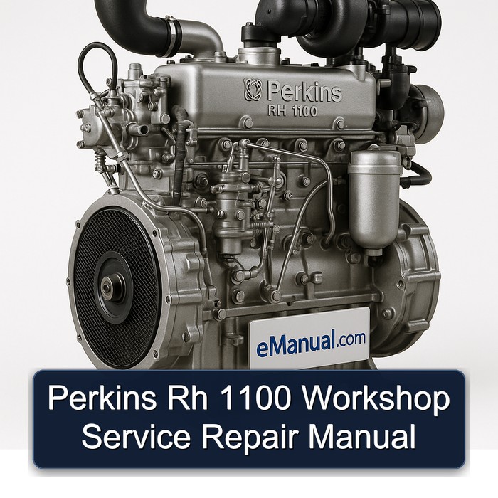 Manual de Servicio y Reparación Perkins Rh 1100 Taller