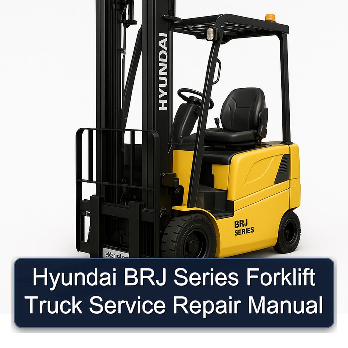 Manual de Servicio y Reparación de Montacargas Hyundai Serie BRJ