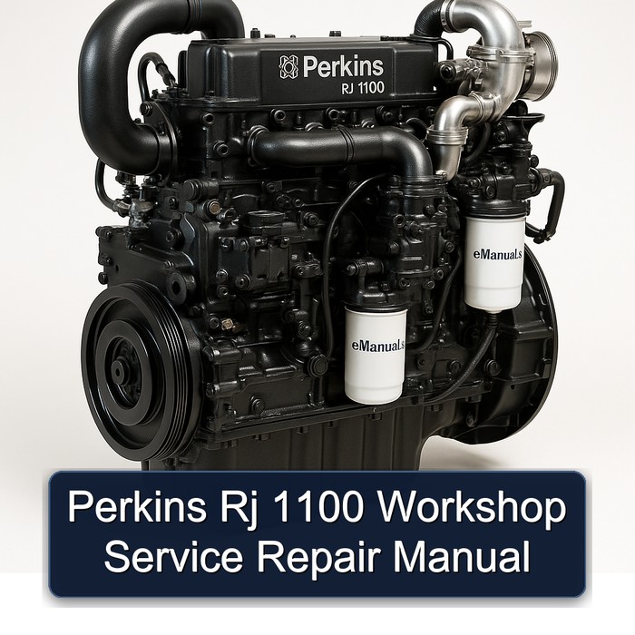 Manual de Reparación y Servicio de Taller Perkins RJ 1100