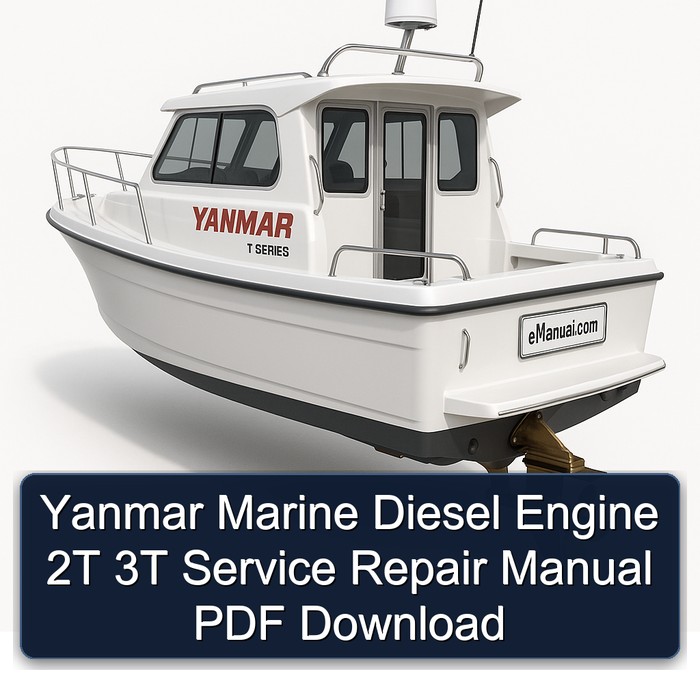 Yanmar Marine Diesel Engine 2T 3T Service Repair Manual PDF Download