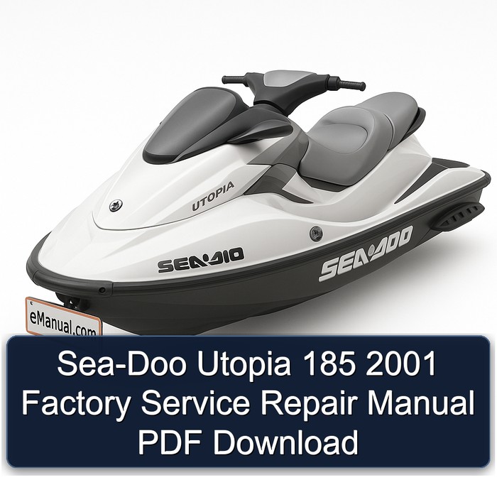Sea-Doo Utopia 185 2001 Factory Service Repair Manual PDF Download
