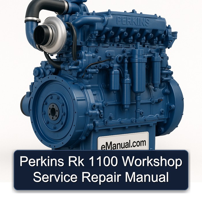 Manual de Servicio y Reparación Perkins Rk 1100 Taller
