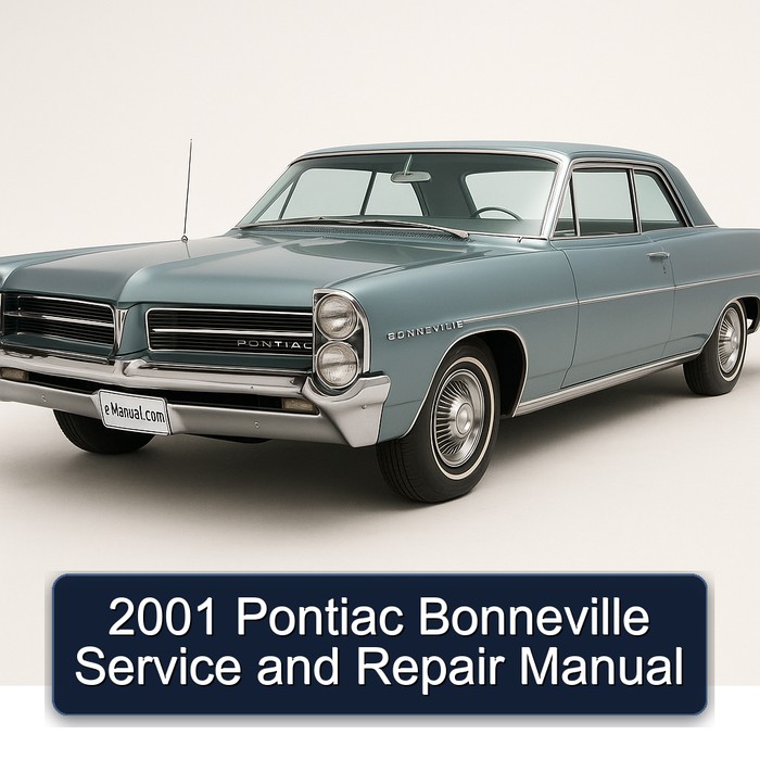 2001 Pontiac Bonneville Manual de servicio y reparación
