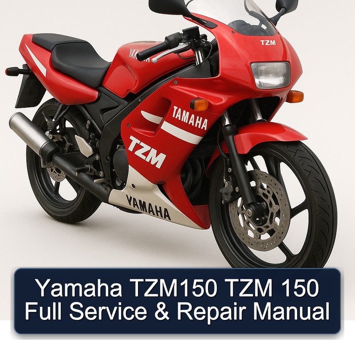 Yamaha TZM150 TZM 150 Full Service & Repair Manual