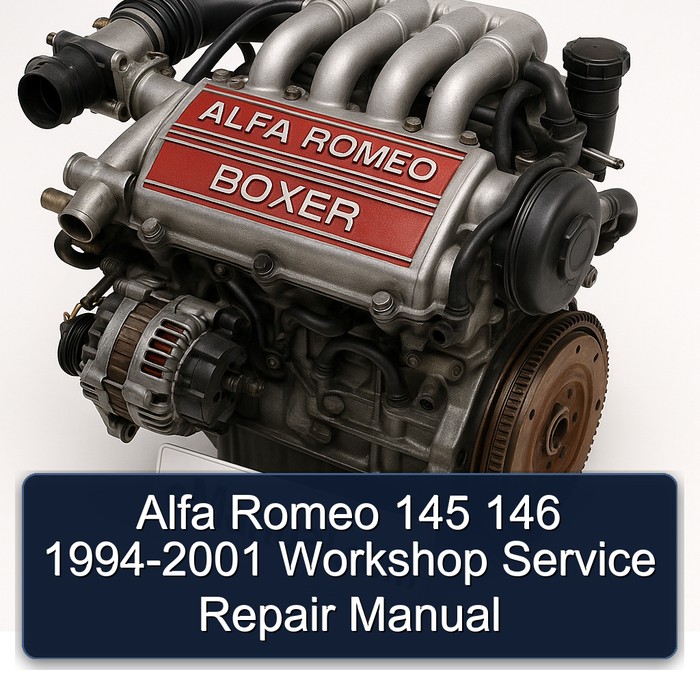 Alfa Romeo 145 146 1994-2001 Workshop Service Repair Manual 