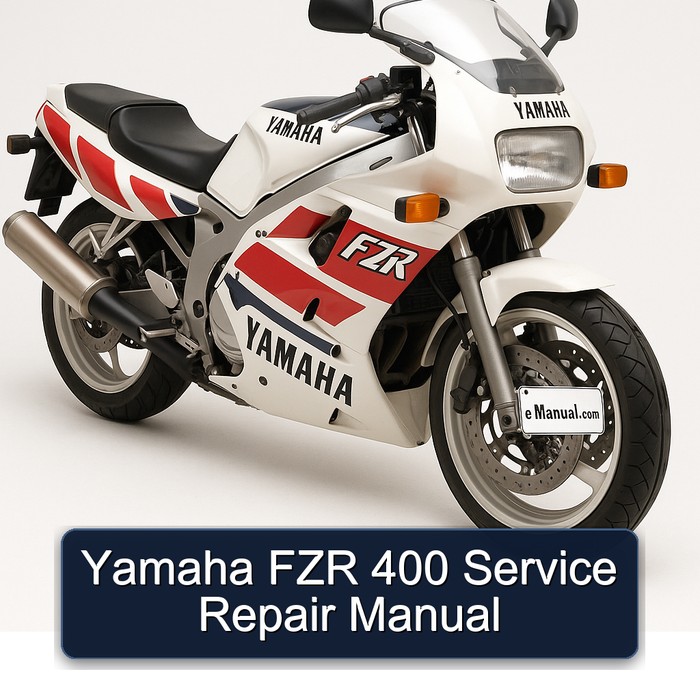 Yamaha FZR 400 Service Repair Manual
