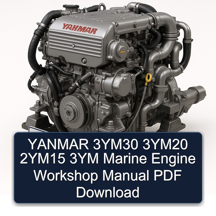 YANMAR 3YM30 3YM20 2YM15 3YM Marine Engine Workshop Manual PDF Download