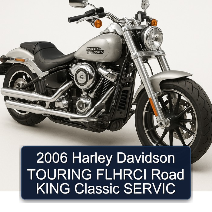 2006 Harley Davidson TOURING FLHRCI Road KING Classic SERVIC