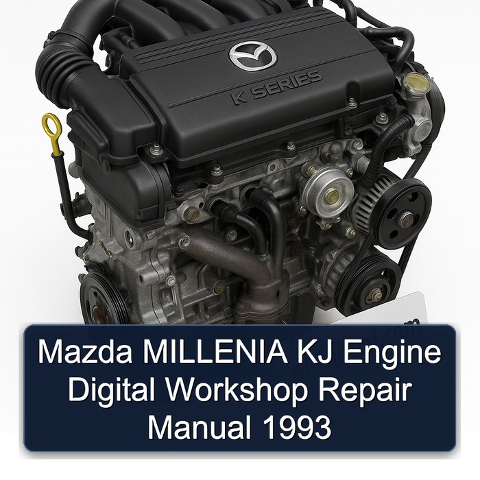 Manual de Reparación Digital del Motor KJ Mazda Millenia 1993