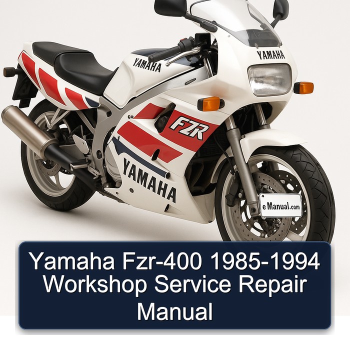 Yamaha Fzr-400 1985-1994 Workshop Service Repair Manual