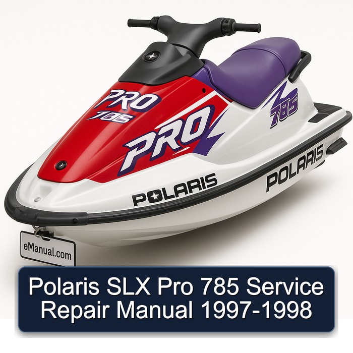Polaris SLX Pro 785 Service Repair Manual 1997-1998