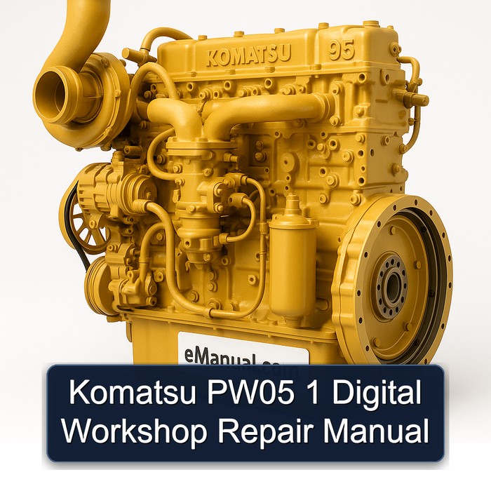 Komatsu PW05 1 Digital Workshop Repair Manual