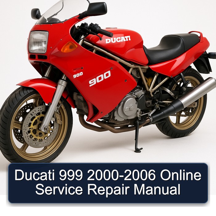 Ducati 999 2000-2006 Online Manual de servicio y reparación