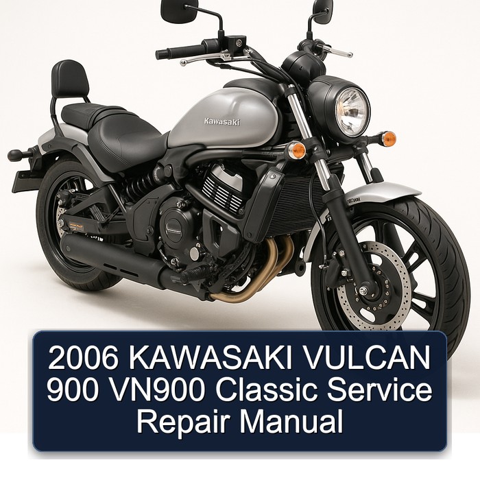2006 KAWASAKI VULCAN 900 VN900 Classic Service Repair Manual