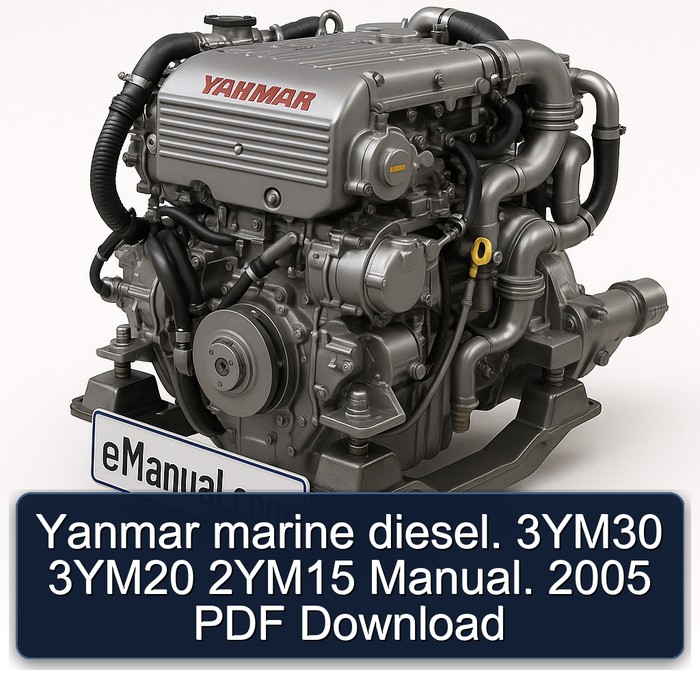 Yanmar marine diesel. 3YM30 3YM20 2YM15 Manual. 2005 PDF Download