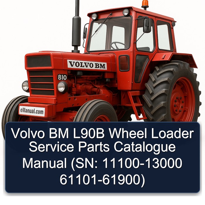 Volvo BM L90B Radlader Ersatzteilkatalog