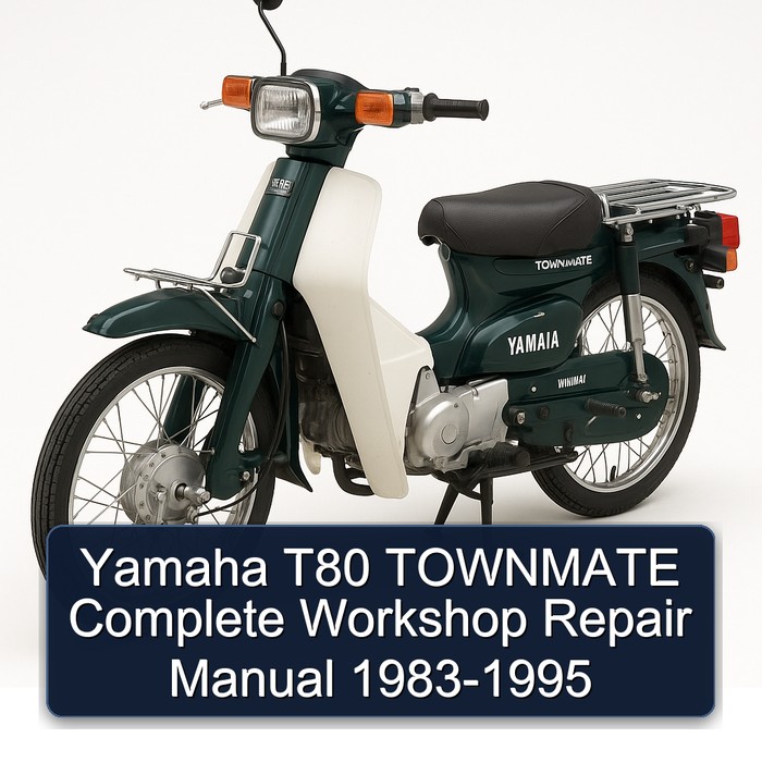 Yamaha T80 TOWNMATE Complete Workshop Repair Manual 1983-1995