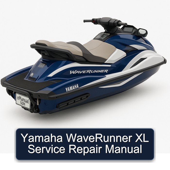 Yamaha WaveRunner XL Service Repair Manual