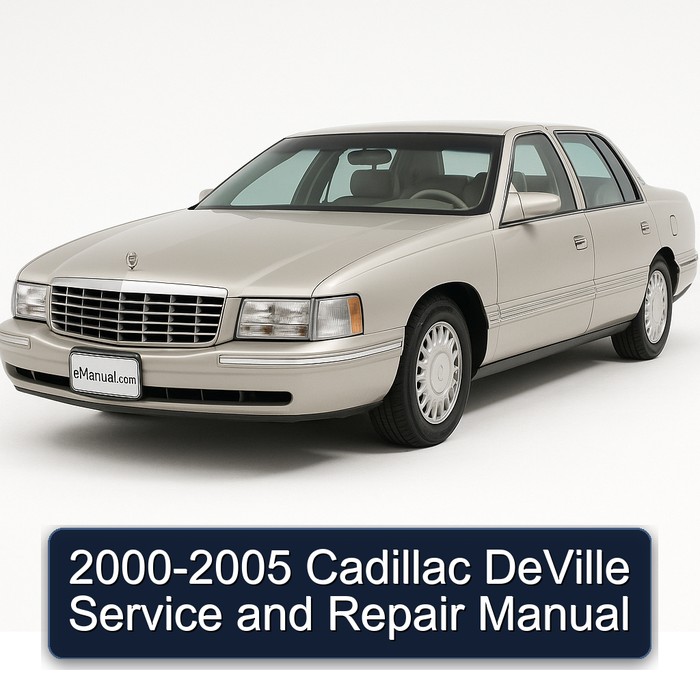 2000-2005 Cadillac DeVille Manual de servicio y reparación