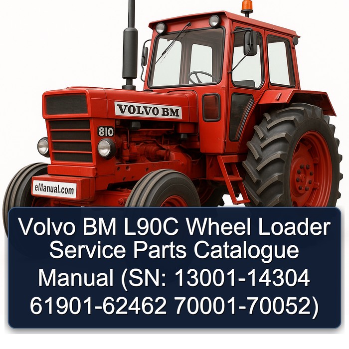 Volvo BM L90C Radlader Ersatzteilkatalog