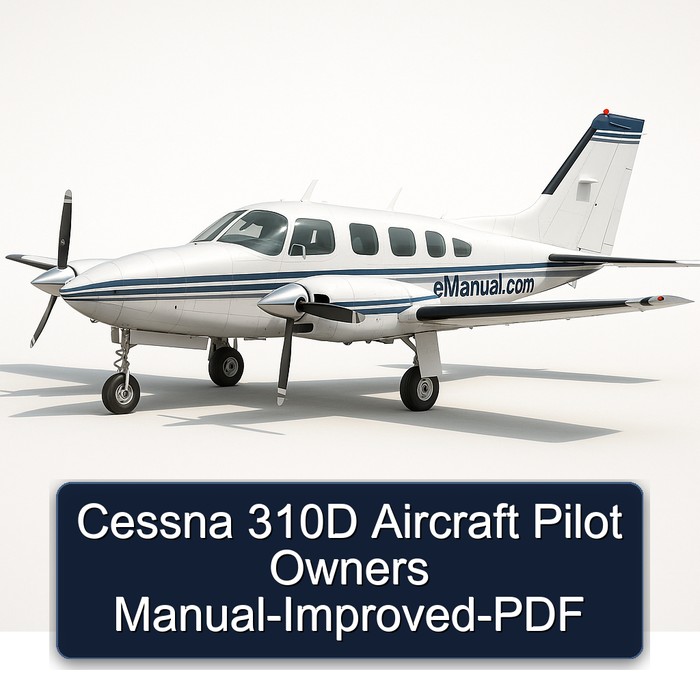 Cessna 310D Aircraft Pilot Owners Manual-Improved-PDF