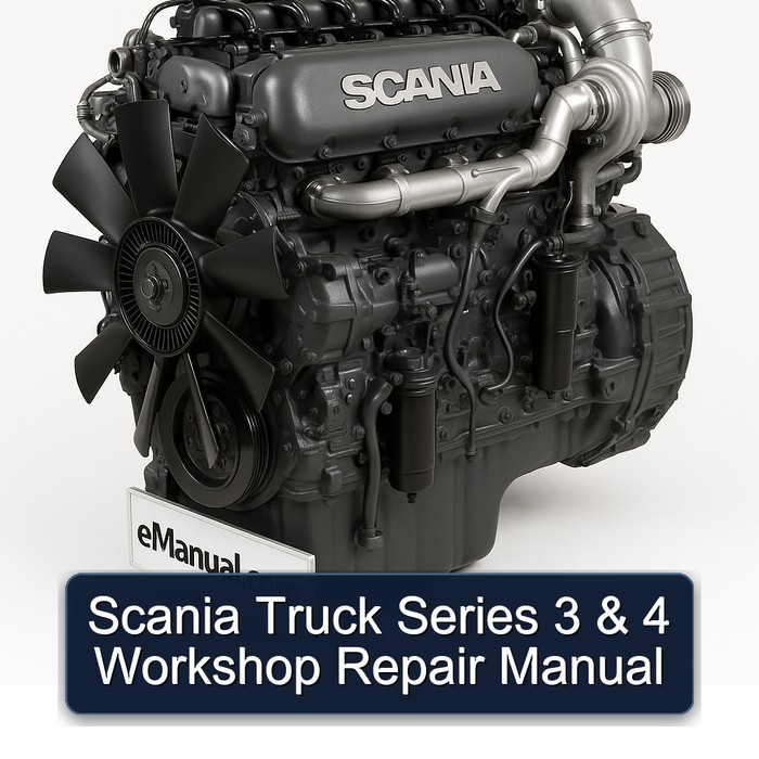 Scania Truck Series 3 & 4 Workshop Service Repair Manual PDF Download