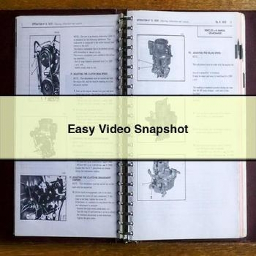 Easy Video Snapshot PDF Download