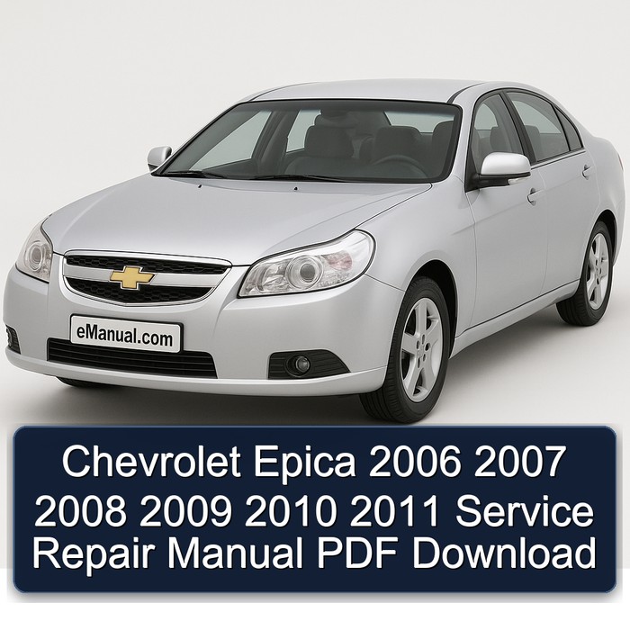 Chevrolet Epica 2006 2007 2008 2009 2010 2011 Manual de servicio y reparación PDF Download