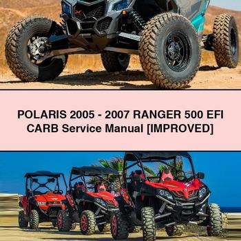 POLARIS 2005-2007 RANGER 500 EFI CARB Manual de servicio y reparación