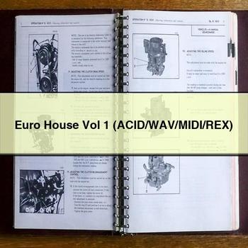 Euro House Vol 1 (Acid/Wav/Midi/Rex) PDF Download