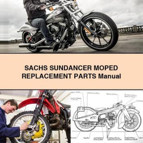 Manual de Repuestos para Motocicleta SACHS SUNDANCER