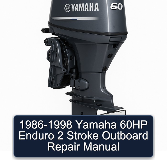 1986-1998 Yamaha 60HP Enduro 2 Stroke Outboard Repair Manual