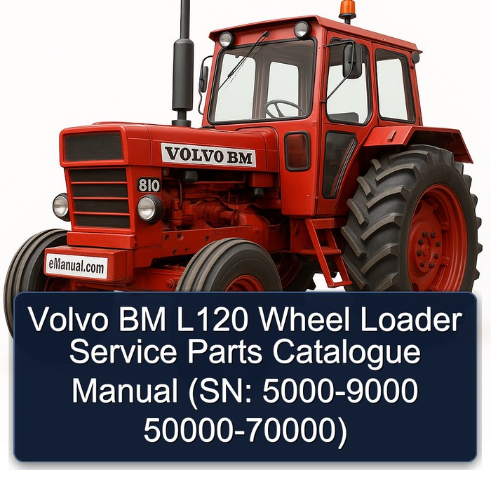 Volvo BM L120 Radlader Ersatzteilkatalog