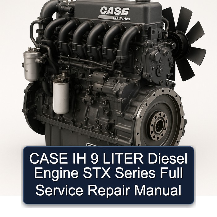 Manual de Reparación Completo - Motor Diesel CASE IH 9 Litros Serie STX