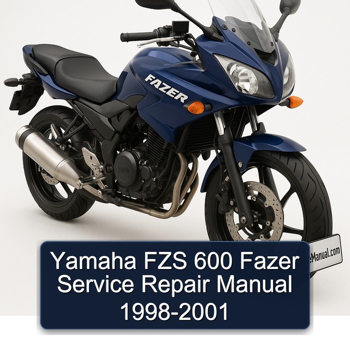 Yamaha FZS 600 Fazer Manual de servicio y reparación 1998-2001