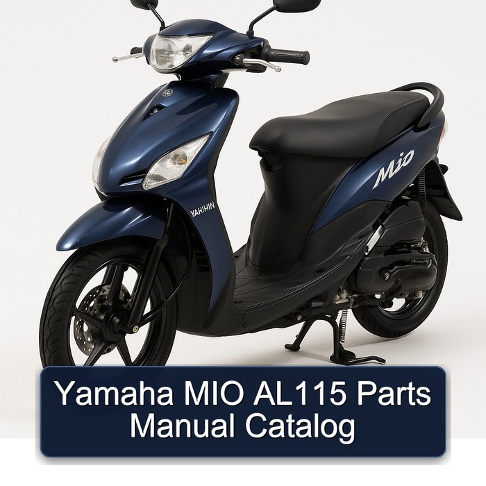 Yamaha MIO AL115 Parts Manual Catalog