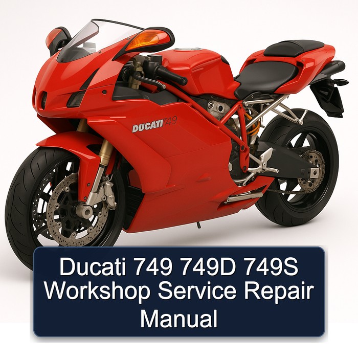 Ducati 749 749D 749S Workshop Service Repair Manual