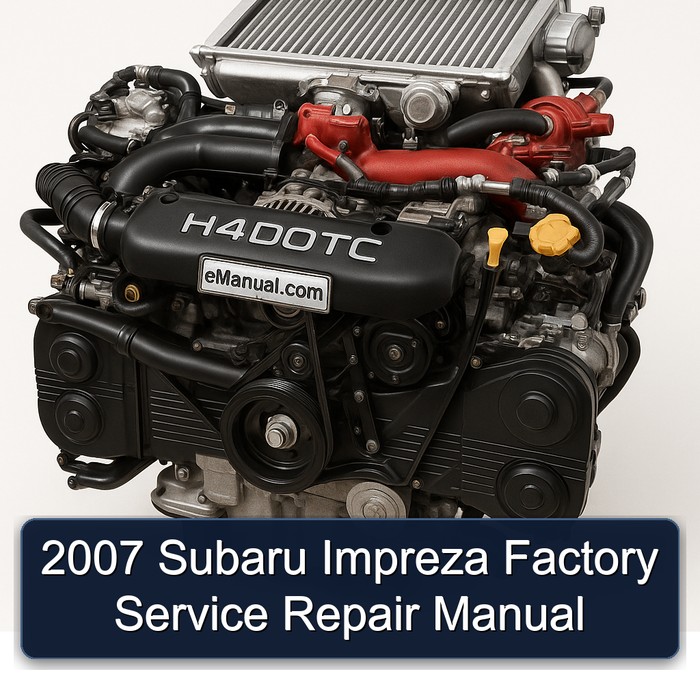 Manual de Reparación de Fábrica Subaru Impreza 2007