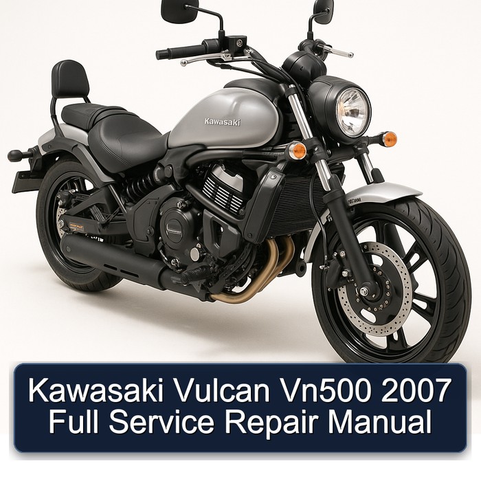 Kawasaki Vulcan Vn500 2007 Full Service Repair Manual