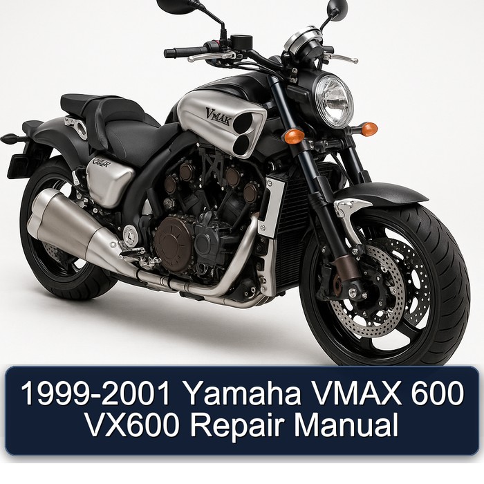 1999-2001 Yamaha VMAX 600 VX600 Repair Manual