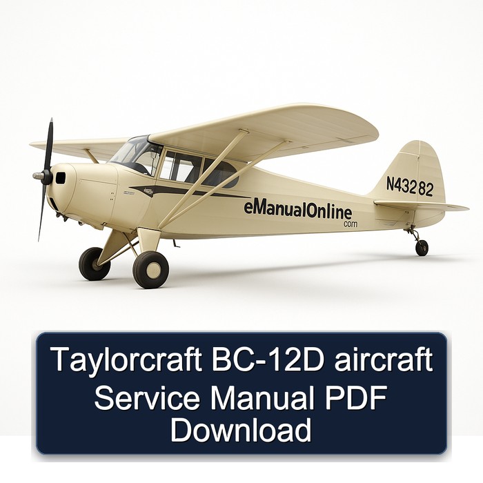Taylorcraft BC-12D aircraft Service Manual PDF Download