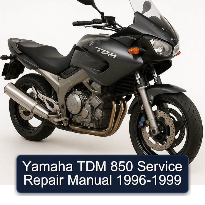 Yamaha TDM 850 Manual de servicio y reparación 1996-1999