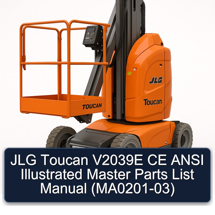 Jlg Toucan V2039E Ce Ansi (MA0201-03) Parts Catalog PDF Download