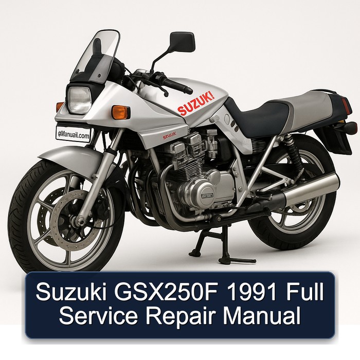 Suzuki GSX250F 1991 Full Service Repair Manual