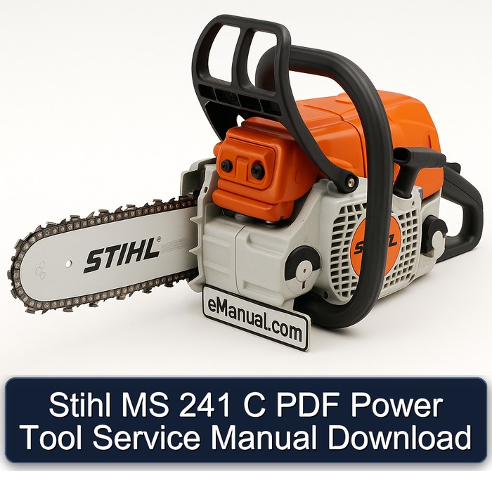 Stihl MS 241 C PDF Power Tool Service Manual Download