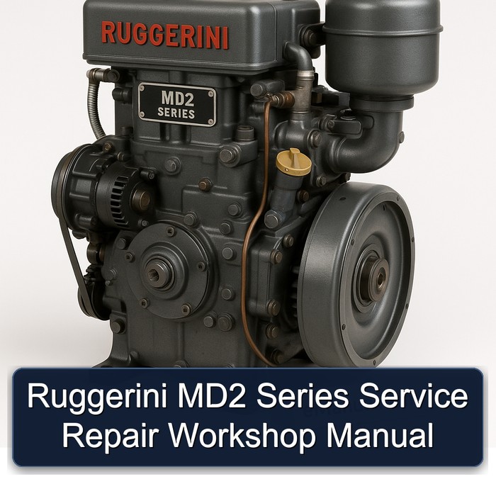 Manual de Reparación y Servicio Ruggerini MD2